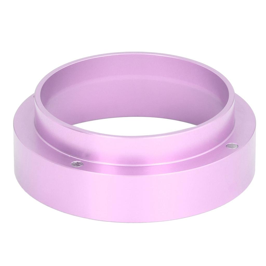 Kaffee Dosierring mit Magnetischem Edelstahl Kaffee Pulver Dosiertrichter Kaffeemaschinenzubehör Roségold 58mm