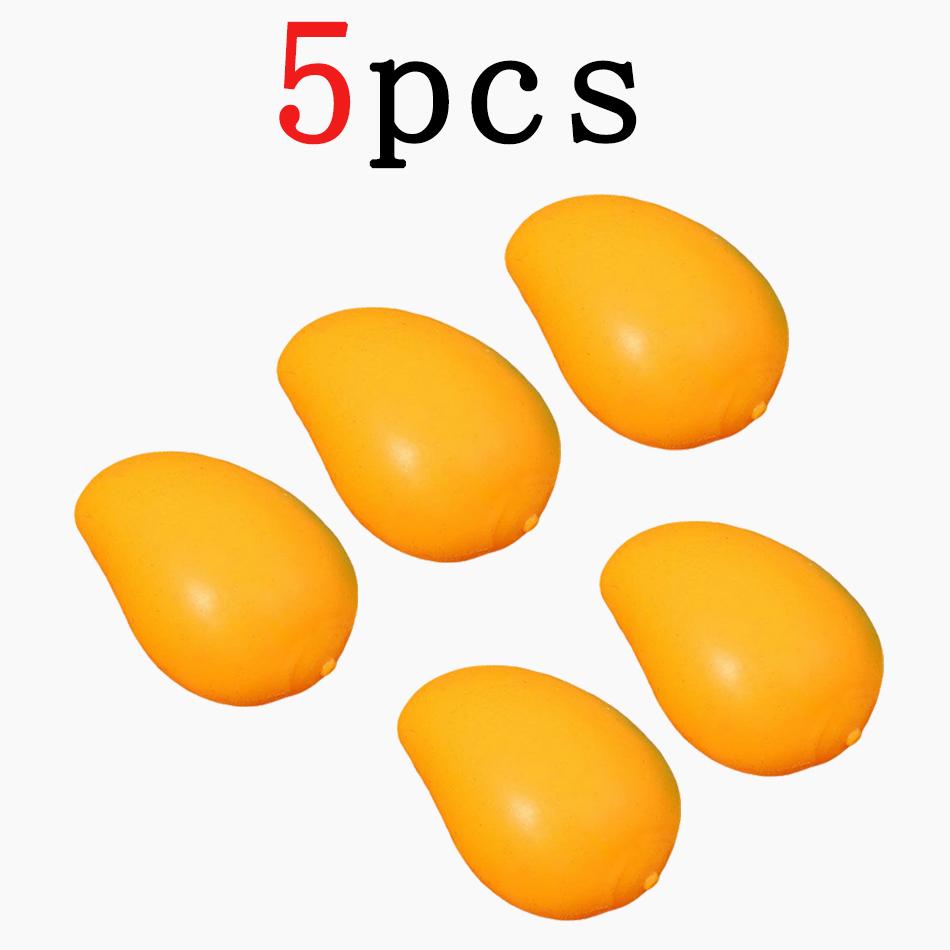 1-5Pcs Stress Relief Toy Mango Squishy Ball Super Slow Rebound Decompression Fidget Butter Toy Anxiety Relief Wholesale