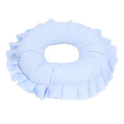 Massage Face Pillow Soft Comfortable Lightweight Round Shaped Headrest Face Cushion for Massage Bed Beauty Bed Lunch