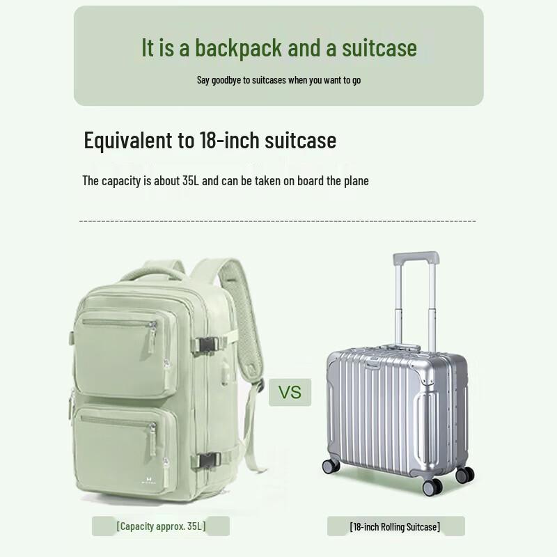 Miqiaomei M067 Men's Dry Wet Separation Backpack