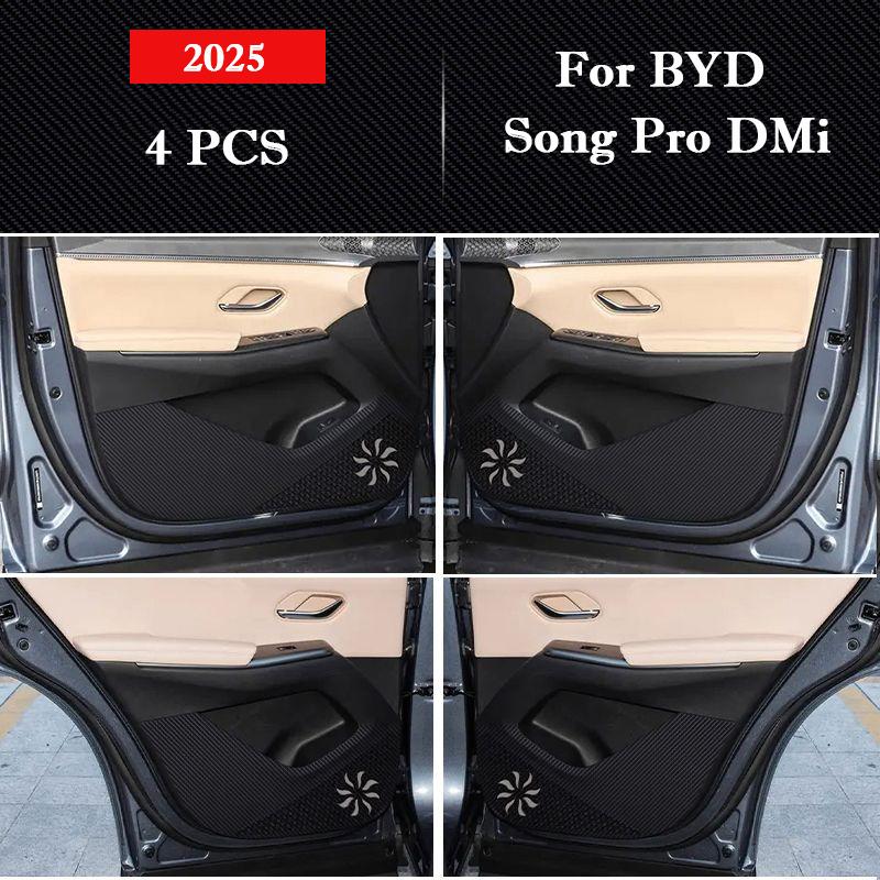 

For BYD Song Pro DMi 2019-2026 Car Door Anti Kick Pad Glove Box Protection Stickers Scratch Resistant Film Interior Accessories