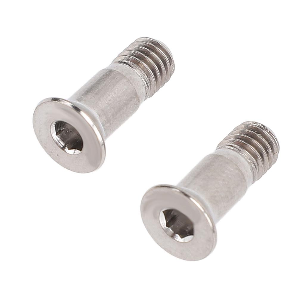 2PCS Cycling Rear Derailleur Screw Ti Alloy Rear Derailleur Pulley Guide Wheel Fixed Bolts for Mount
