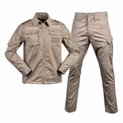 Herren Arbeitssport-Set Atmungsaktiver Kühler-Arbeitsanzug Übergröße Einlagiger Arbeitsanzug Jacke + Hose 2-teiliges Set