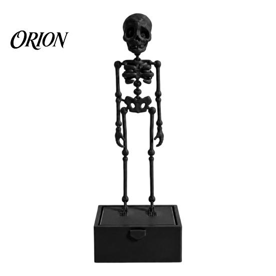 Atmospheric Underwater Decoration Dancing Skeleton Aquarium Bubbler with Movable Joints for Halloween Fish Tank Decorations, Creative Gift Keepers Air