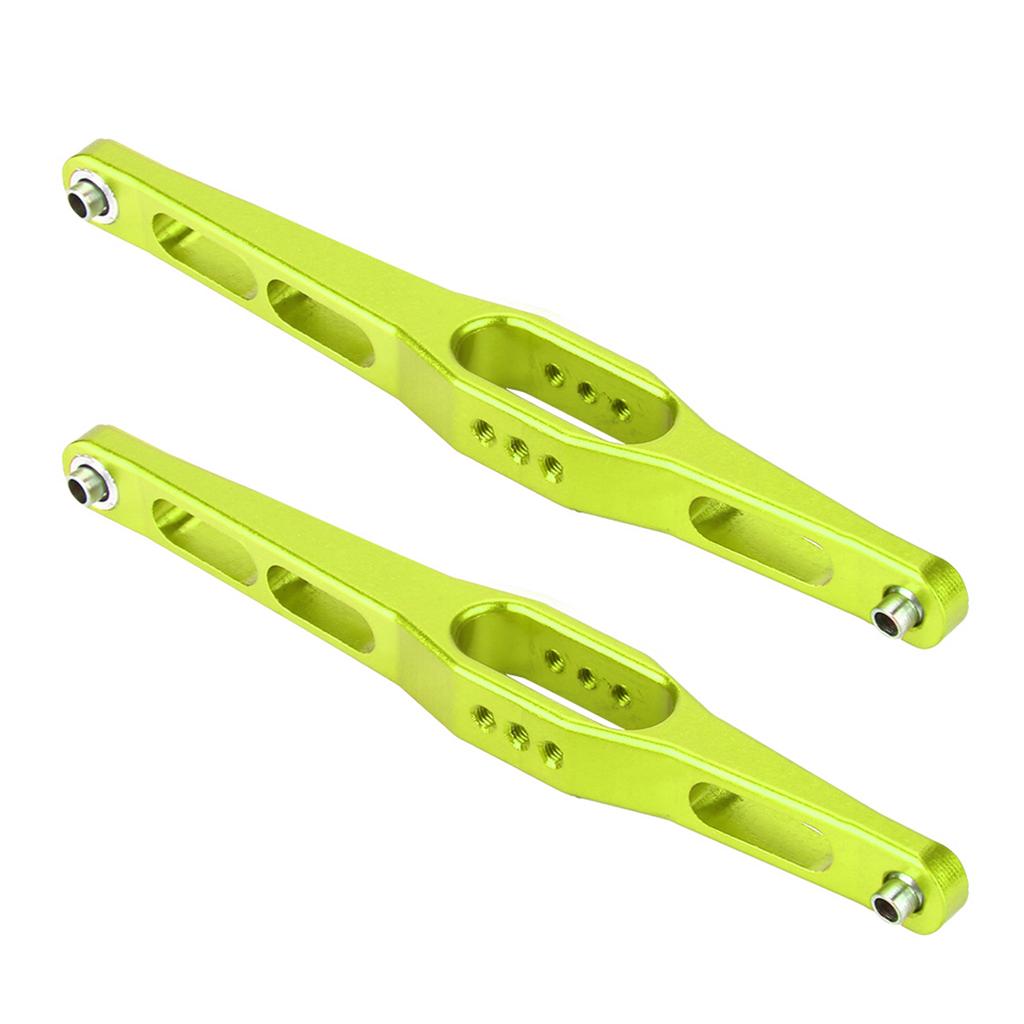 2 szt. Tylne wahacze wleczone Dolne ramię zawieszenia Dźwignia dla WLtoys 1 12 12428 Samochód RC (Zielony 0023G)