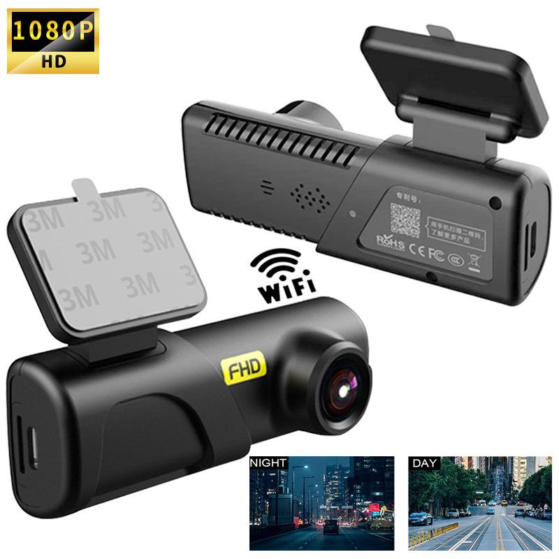 Full HD Car Camera Dashcam 1080p with Night Vision Degree USB Car DVR Smart Cardriver Recorder Dashcam WiFi APP Control