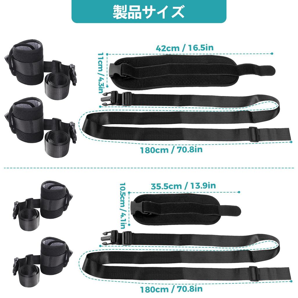 Restraint Bands for Elderly Care of Restraint Bands for Both Hands and Prevents Scratching and Made of Soft Adjustable with Suitable for Elderly