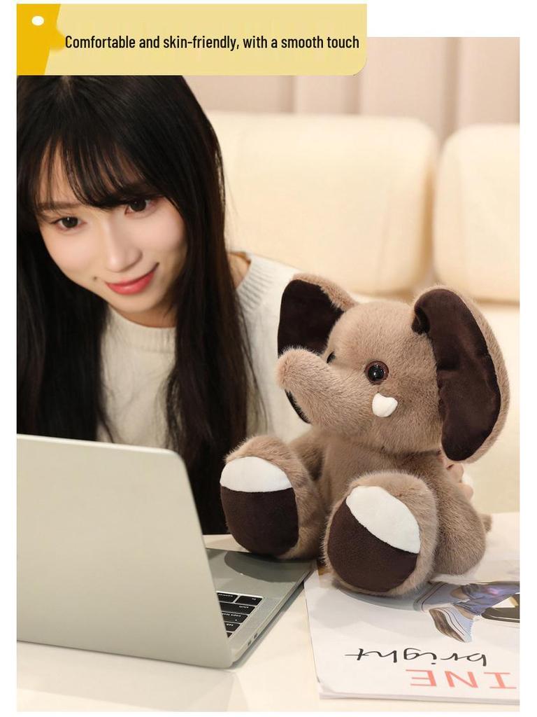 Big Foot Animal Plush Toy - Cute Panda, Koala, Fox & Raccoon Doll Collection