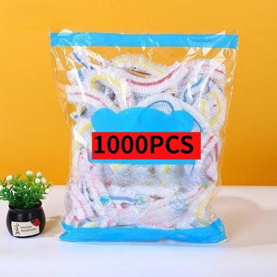 Bunte Einweg-Lebensmittelabdeckung Saran Wrap Darmabdeckung Lebensmittelqualität Frischhalte-Plastiktüte Zubehör für Küchenkühlschränke