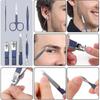 Manicure Set, 7 In 1 Professional Manicure Set Women Men Nail Care Tools, Professional Stainless Steel Nail Clipper Kit With Travel Leather Groomi PXC