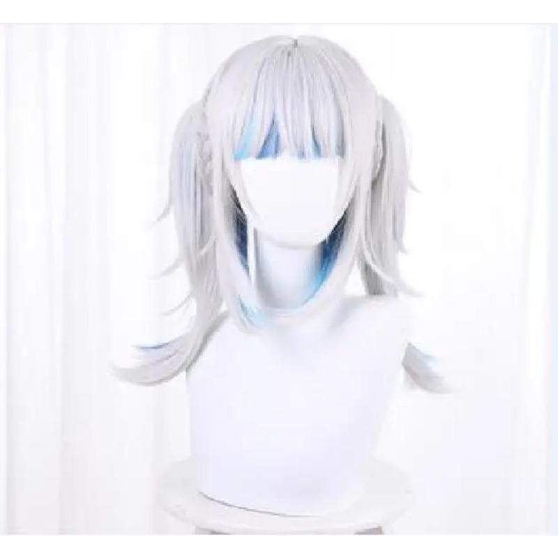 Hololive EN Gawr Gura Cosplay Costume Unisex Size Vtuber Gura Shark Formal Dress Skirt Outfit and Tail