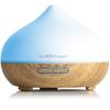 Essential Oil Diffuser & Silent Ultrasonic Humidifier with 7 Colored LEDs - 300 Ml the Body Source