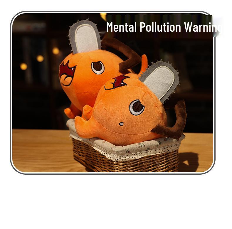 Chainsaw Man Pochita Plush Pillow - Cosplay Toy Figure of Chainsaw Dog Devil