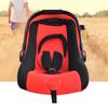 Baby Car Safety Seat Basket Type Ultraviolet Proof Long Awning Polystyrene for 0?12 Months Red