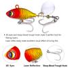 Obrotowa metalowa przynęta wibracyjna VIB Spinner Spoon Fishing Lures 7g 10g 14g Jigs Trout Pike Fishing Twarde przynęty Tackle Pesca