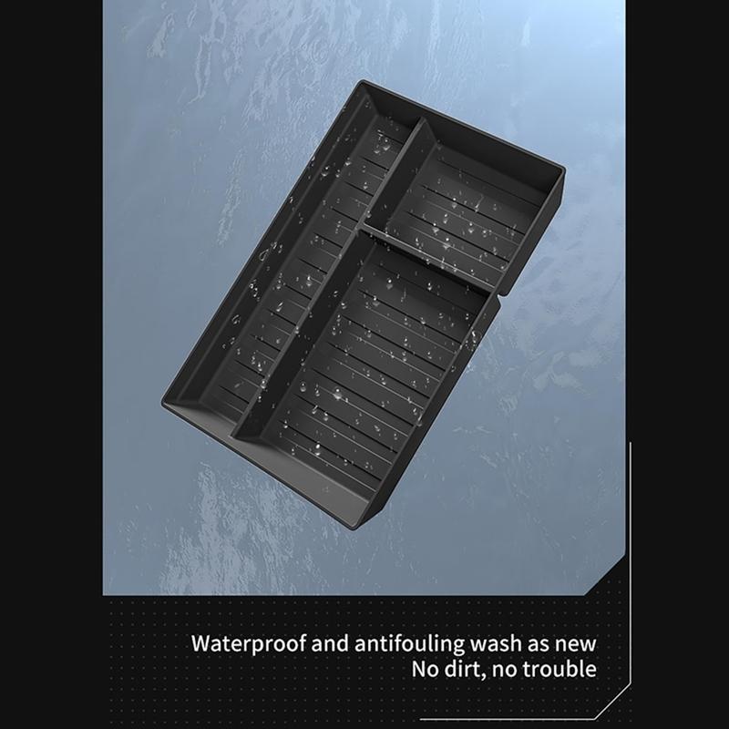 Central Console Glove Box Storage Organizer Tray For Tesla Cybertruck 2024 Accessories