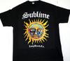 SUBLIME T-Shirt LBC Ska Punk Long Beach Cali Tee Herren Schwarz 100% Baumwolle Neu