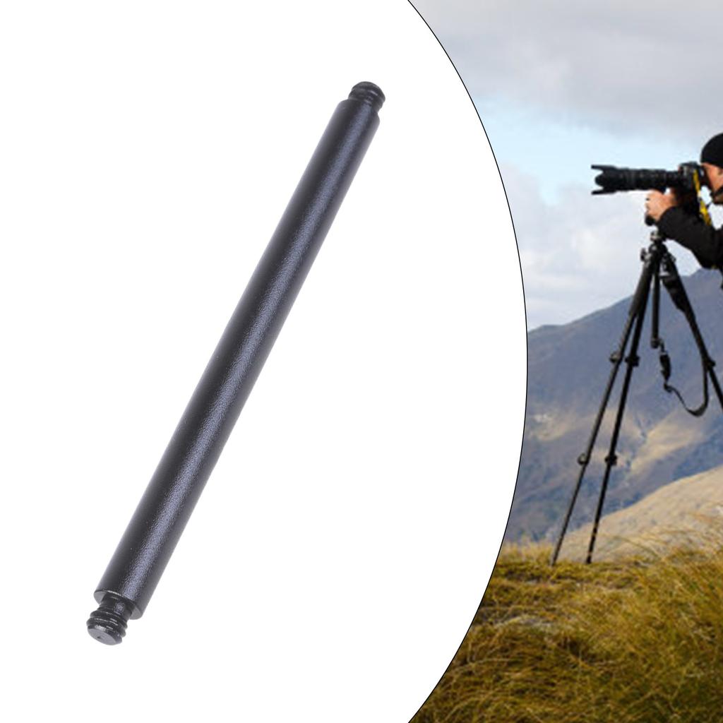Anti Rusts 1/4" Male To 1/4" Male Threaded Extension Rod for Photography Equipment Secure Attachment for Stands Monopods