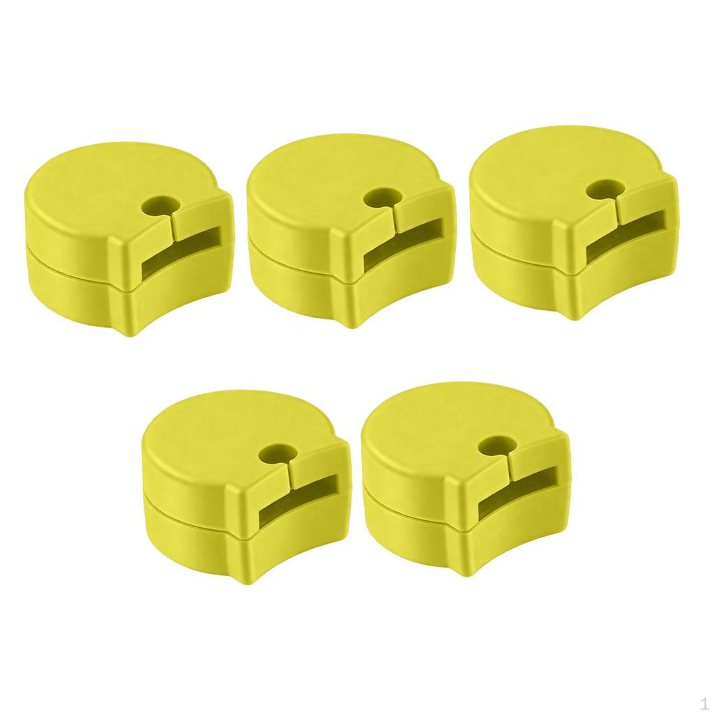 5 Pieces Clarinet Thumb Finger Rests for Woodwind Instrument Replacement Hand Supports