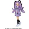 Takara Tomy Licca-chan Doll Cool Kuromi Outfit Set Casual Purple Dress 3 Years and Up