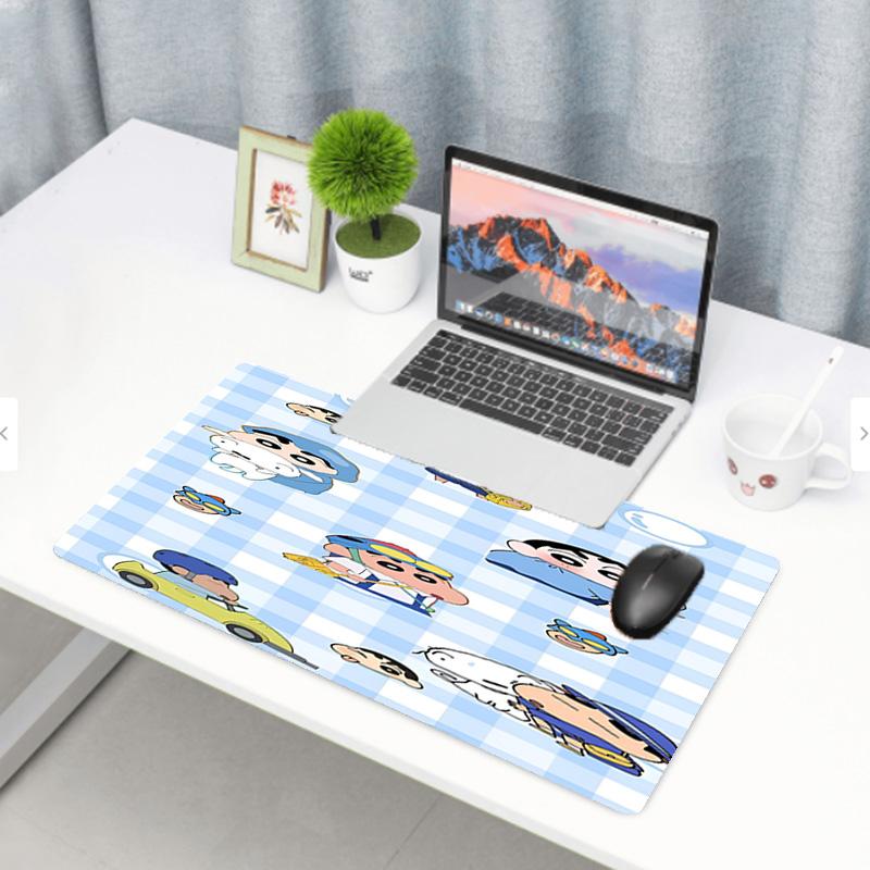 Crayon Shin Baskılı Mouse Pad, Kaymaz Masaüstü klavye Matı, PC Dizüstü Oyun Çalışma Günlük Kullanım için, Havalı Festival Sürpriz Hediye