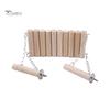 Puntos Chew Toy Pet Small Hamster Birds Parrot Wooden Hanging Swing Hammock Stand Cage