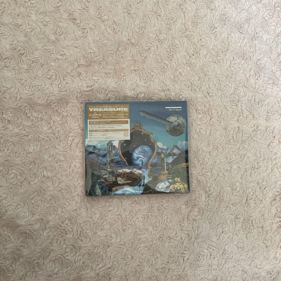 

[USED] TREASURE CD+Blu-ray Here I Stand First Limited Edition