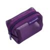 Retro Color Transparent Cosmetic Bag Zipper Toiletry Storage Bag Casual Mesh Makeup Bag  Lady