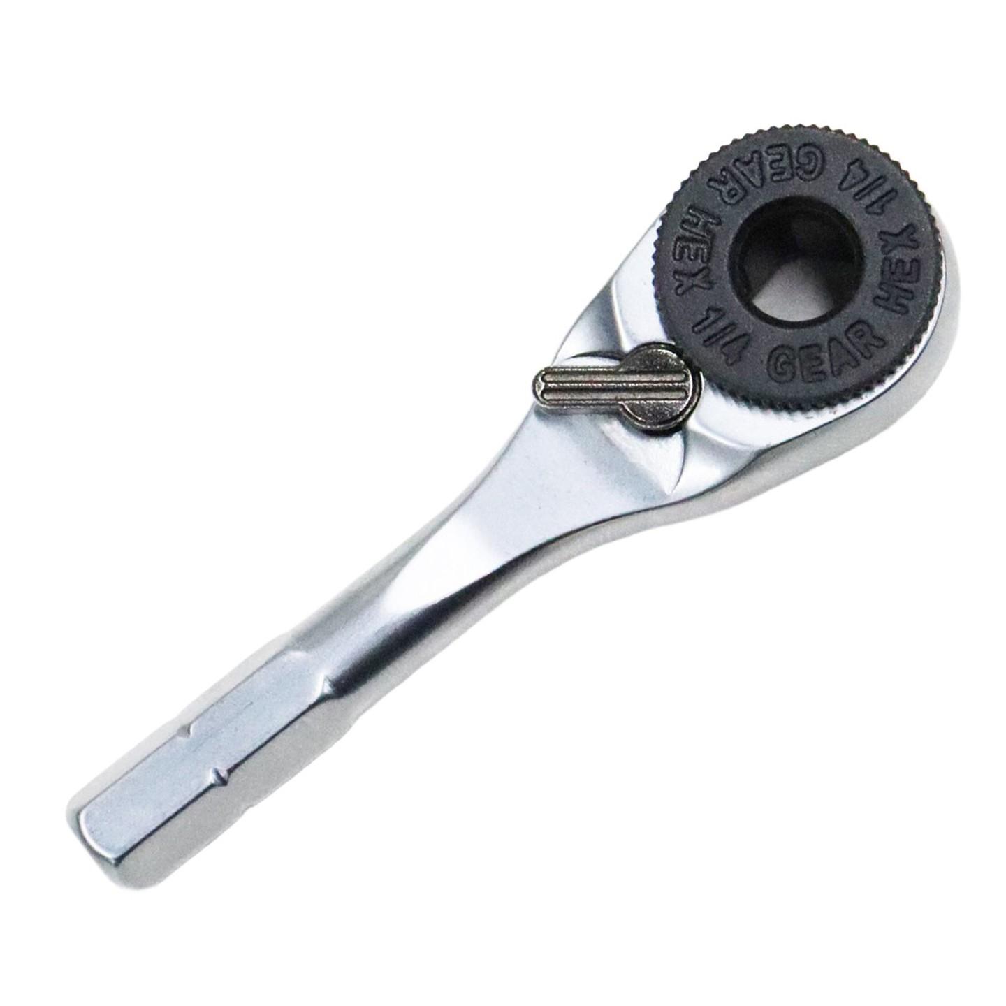 60-tooth Ratchet Through Hole Wrench Hex Handle 60N·m Torque A