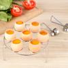 304 Stainless Steel Egg Opener Shell Cutter Separator Tool Kitchen Gadget for Soft Boiled Eggs