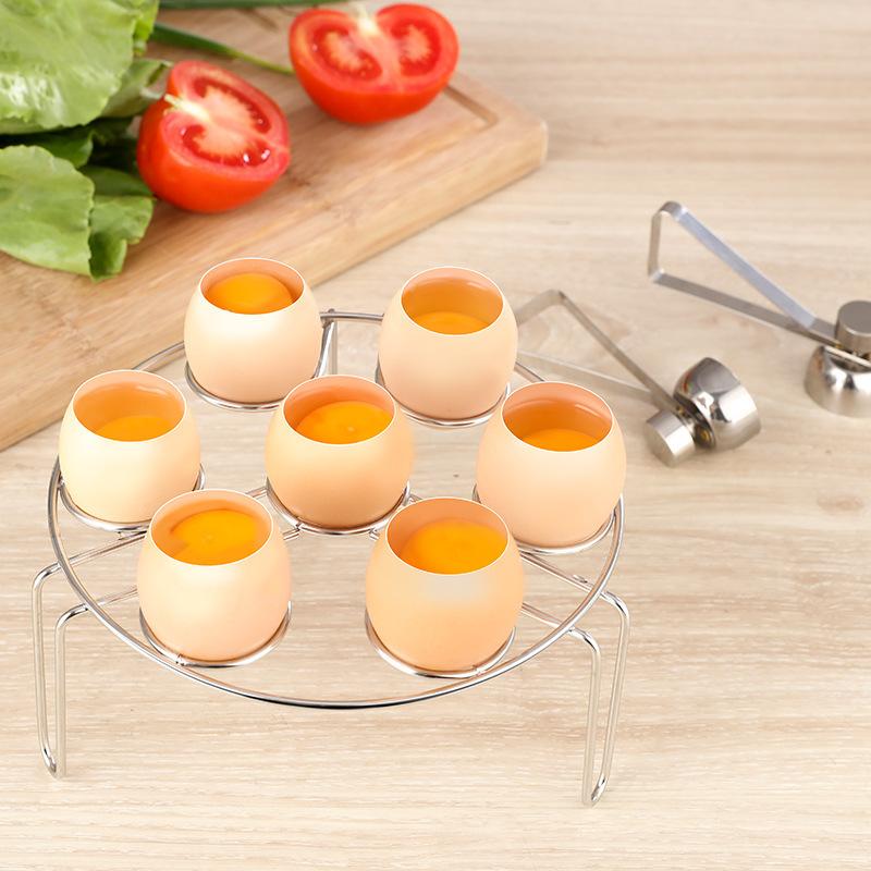 304 Stainless Steel Egg Opener Shell Cutter Separator Tool Kitchen Gadget for Soft Boiled Eggs