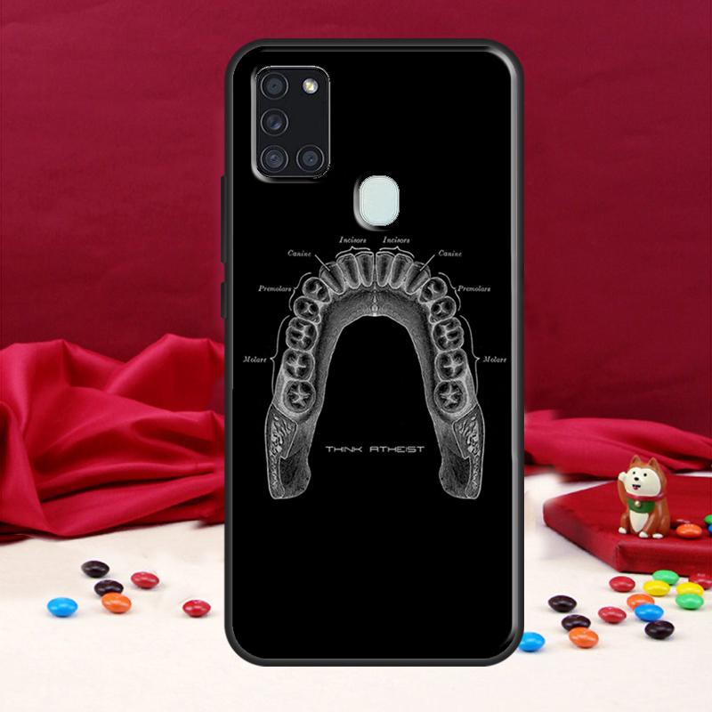 

Чехол с рисунком зуба стоматолога для Samsung Galaxy A34 A54 A14 A12 A22 A32 A52 A51 A71 A50 A53 A73 A13 Задняя крышка Samsung A70