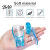 Comfortable Toe Spacer 2PCS Gel Separator, Hallux Valgus Correction And Overlapping Big Bunion Guard Corrector, Ultra-Thin Separator for Day Night Use