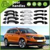 21-23 Skoda Karoq NU7 Door Handle Anti-Scratch Protection Stickers