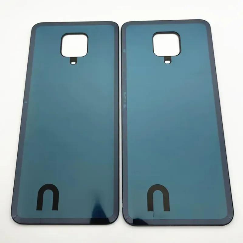 3D Glass Battery Back Cover For Xiaomi Redmi Note 9S Note 9 Pro 64MP Panel Rear Housing Case Replace Camera lens