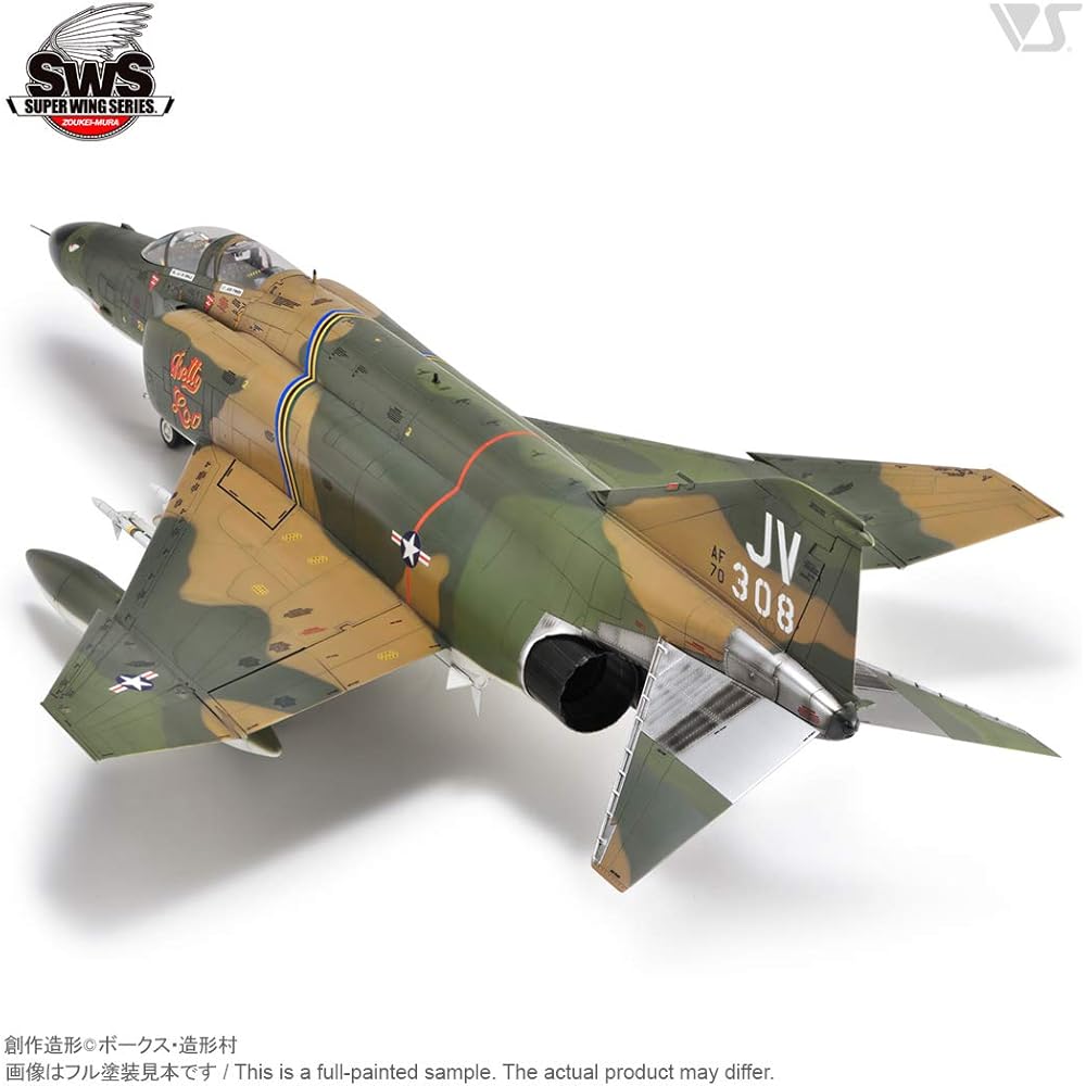 SWS Maßstab 1/48 F-4E (Frühes Modell) Phantom II Plastikmodell