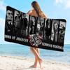 Sons Of Anarchy TV Microfiber Printed Beach Towel Mountain Climbing Yoga Beach Swimming Running Absorbent Soft Towel