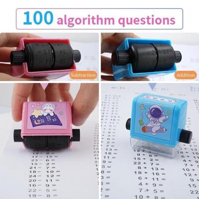 Creative Within 100 Subtrair Children's Seal Adicionar Multiplicar E Dividir Arithmetical Toy Education Rolling Type Math Exercise