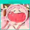 Pink Itabag Hatsune Plush Tote Backpack Floral Design Outings Girls
