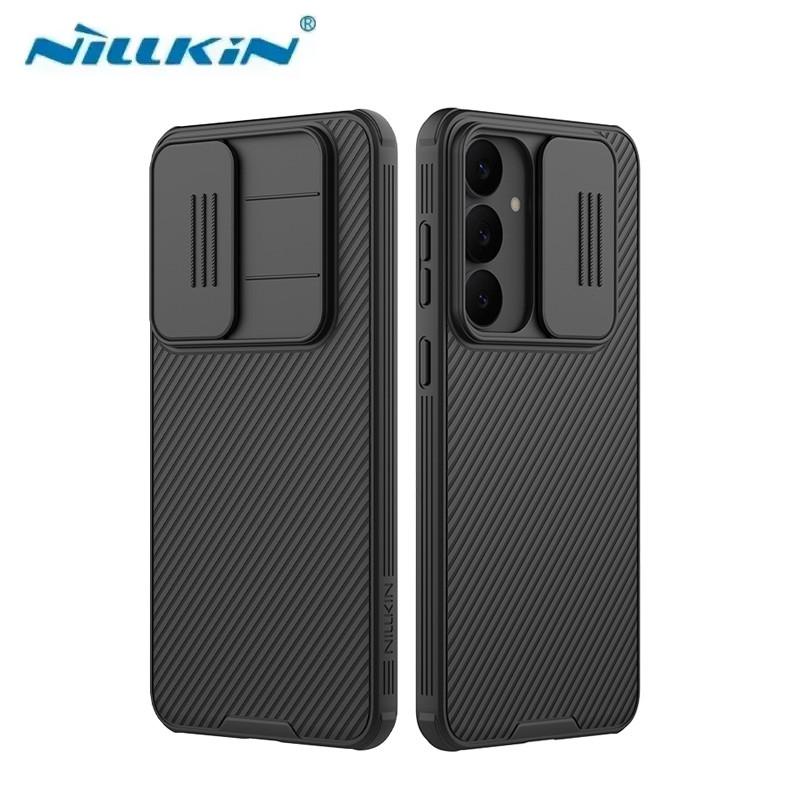 Custodia per Samsung S25 Ultra S24 FE S22 S23 S26 Plus Edge Copertura Nillkin CamShield Pro Protezione Lente