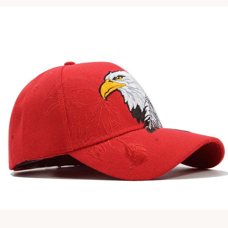 Кепка с козырьком Популярная камуфляжная Бейсбольная кепка с вышивкой головы орла США Adjustable