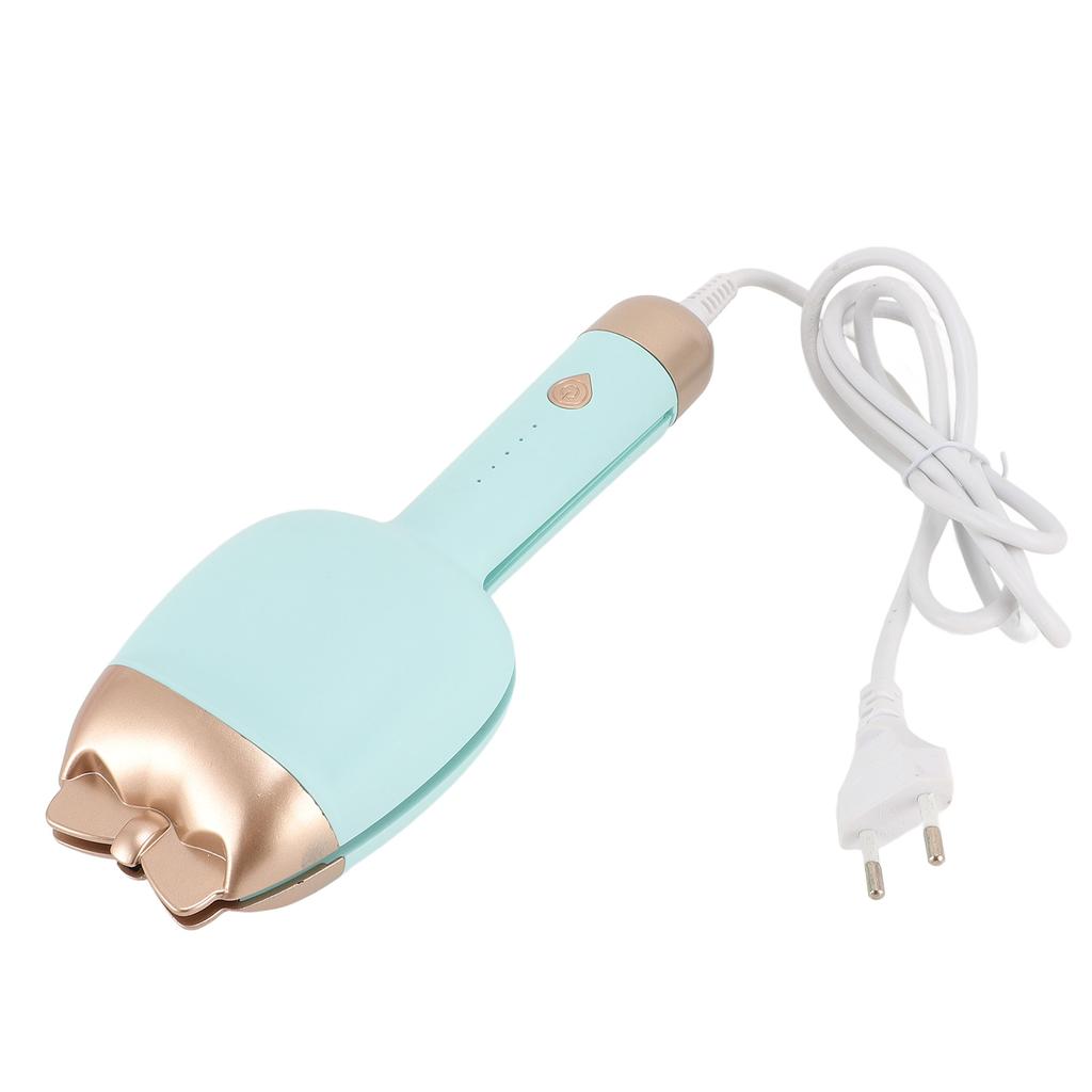 32mm Hair Deep Waver Crimper 2 Barrel Fast Heating 5 Temp Settings Ceramic Glaze Coating 40W Wave