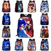 The Hedgehog Sonic 3 Backpack Oxford Large Capacity School Bookbag Unisex Bag