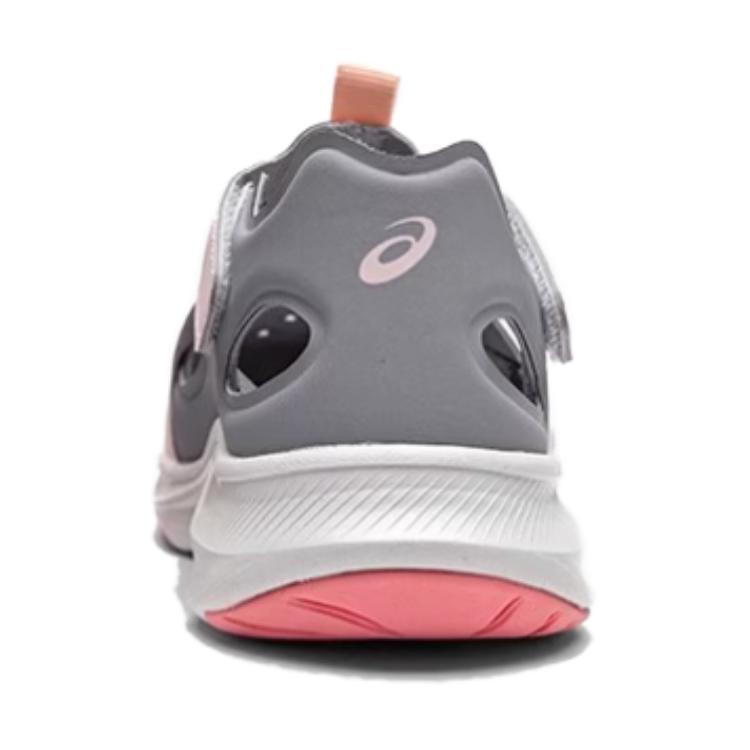 New Asics Abrasion Resistant Breathable Sandal Pink Gray Kids' 1154A162-702