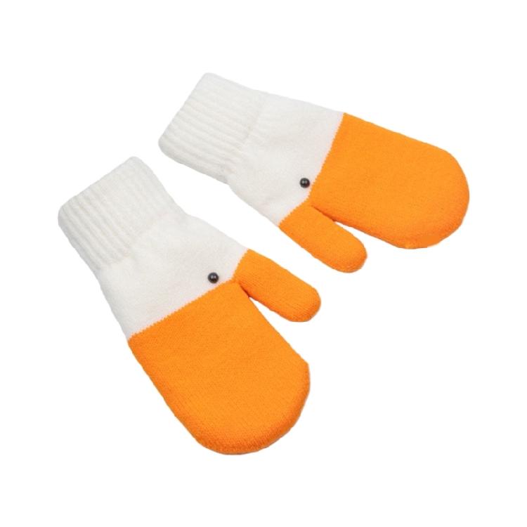 Thickened Winter Mittens All Hand Protection Knit Gloves Geese Design Gloves Handwear All Age Outdoor Activity Essential