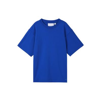 Originals Trefoil Pure Casual Round Neck Pullover Short Sleeve T-shirt Men Tops Blue HM5114
