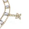 New Butterfly Pendant Waist Chain for Women, Exaggerated and Sexy Square Rhinestones, Body Chain, Versatile Belt Accessories