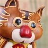 First Layer Cowhide Tiger Pen Holder Office Desktop Ornament Zodiac Tiger Creative Storage Bucket Children'S Gifts