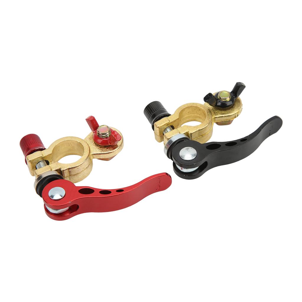 2pcs Battery Quick Release Terminal 16‑18mm Positive Negative Universal Connector for Automobiles RVs Ships