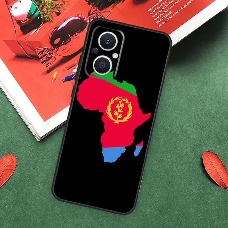 Eritrean Flag Case For OPPO Reno 13F 14F 12F 11F 12 11 10 14 Pro 8T 8 Lite OPPO Find X9 X8 X6 X5 Pro Cover